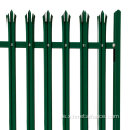 Dekorativer Stahl PVC beschichtetes Europa Gartenzaun